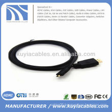 6 Ft Micro HDMI to HDMI 1.4 Adapter Cable for HTC EVO 4G XT800 Droid X Motorola